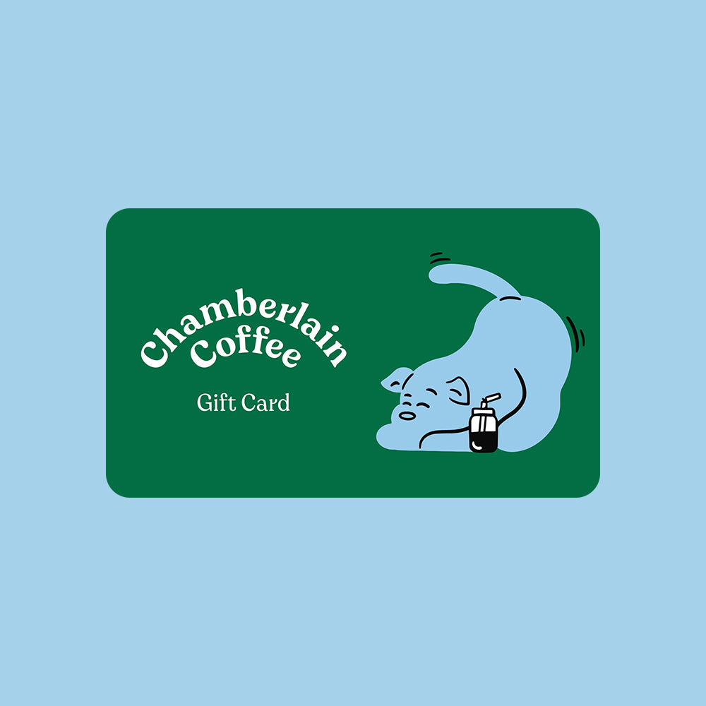 chamberlain coffee gift card