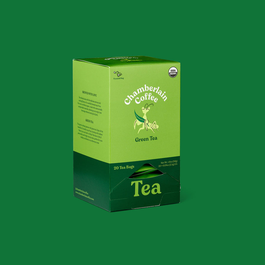 green tea bags