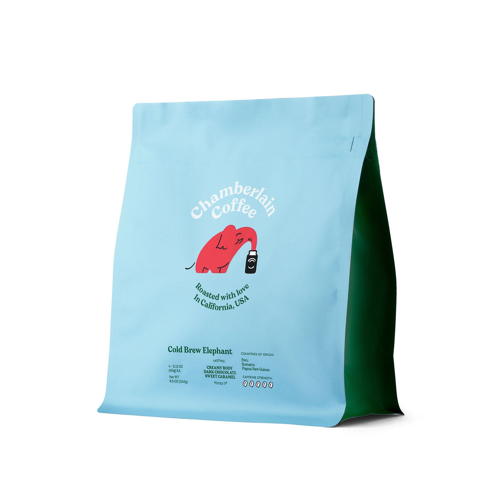 cold brew elephant large coffee bags