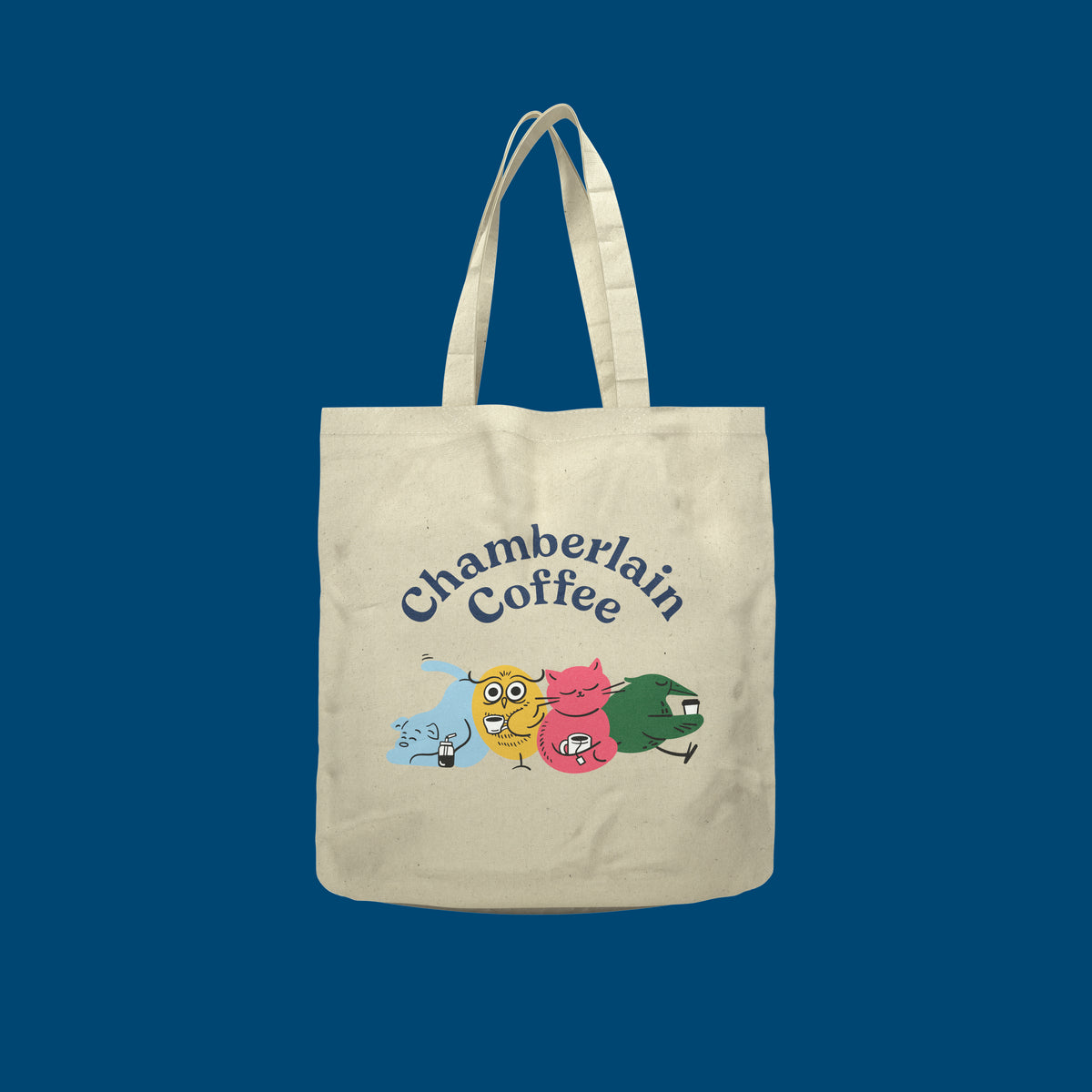 chamberlain coffee family tote bag