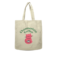 chamberlain coffee careless cat tote bag